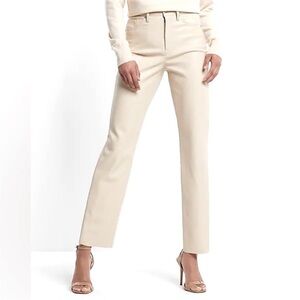 Elegant Cream Women's Pants